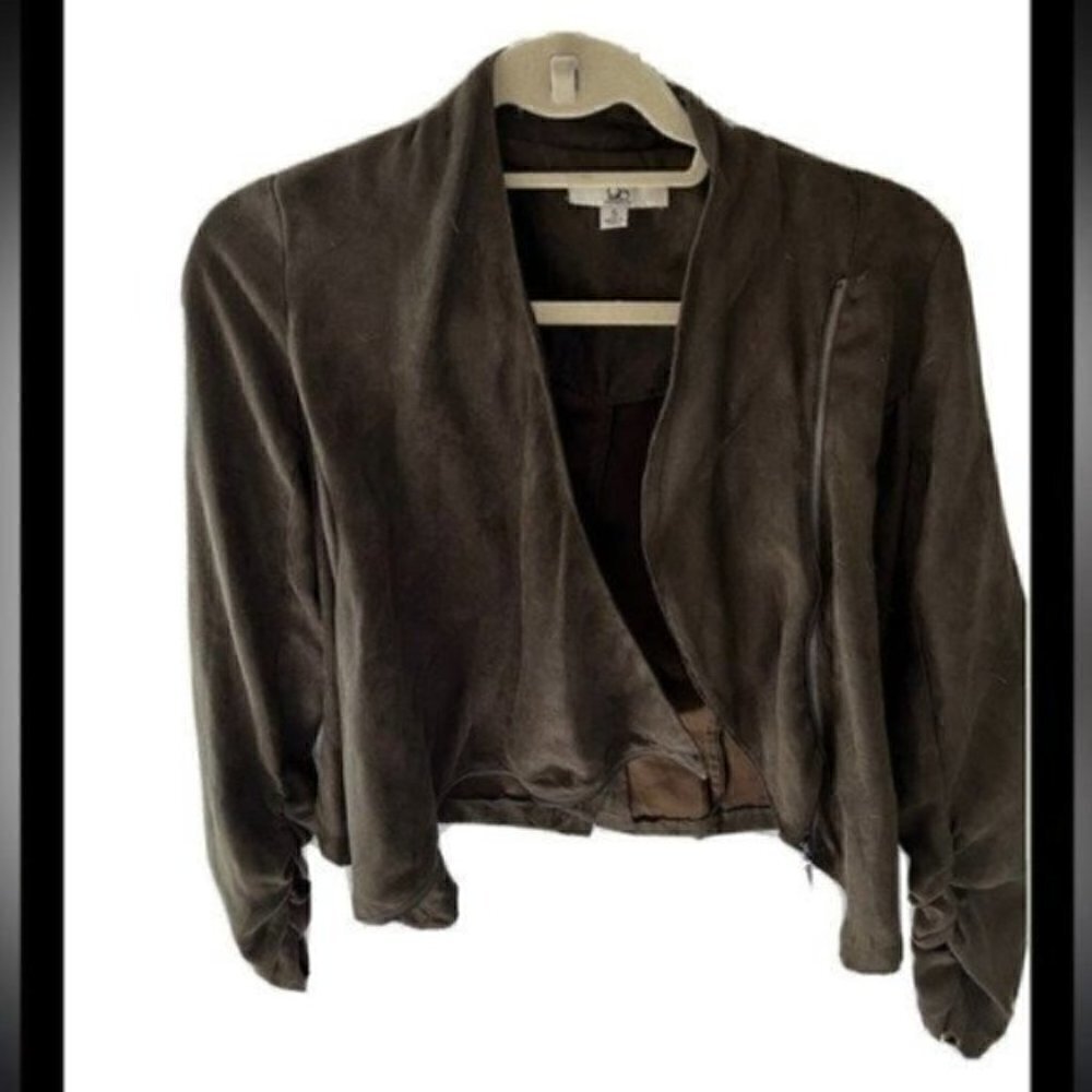 Ya Los Angeles Dark Brown Leather Jacket